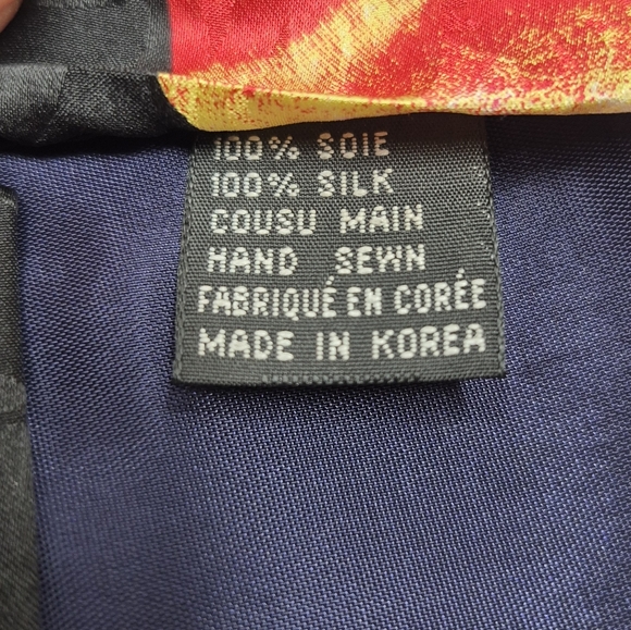 Colorful Swing Time Silk Necktie - Picture 6 of 10